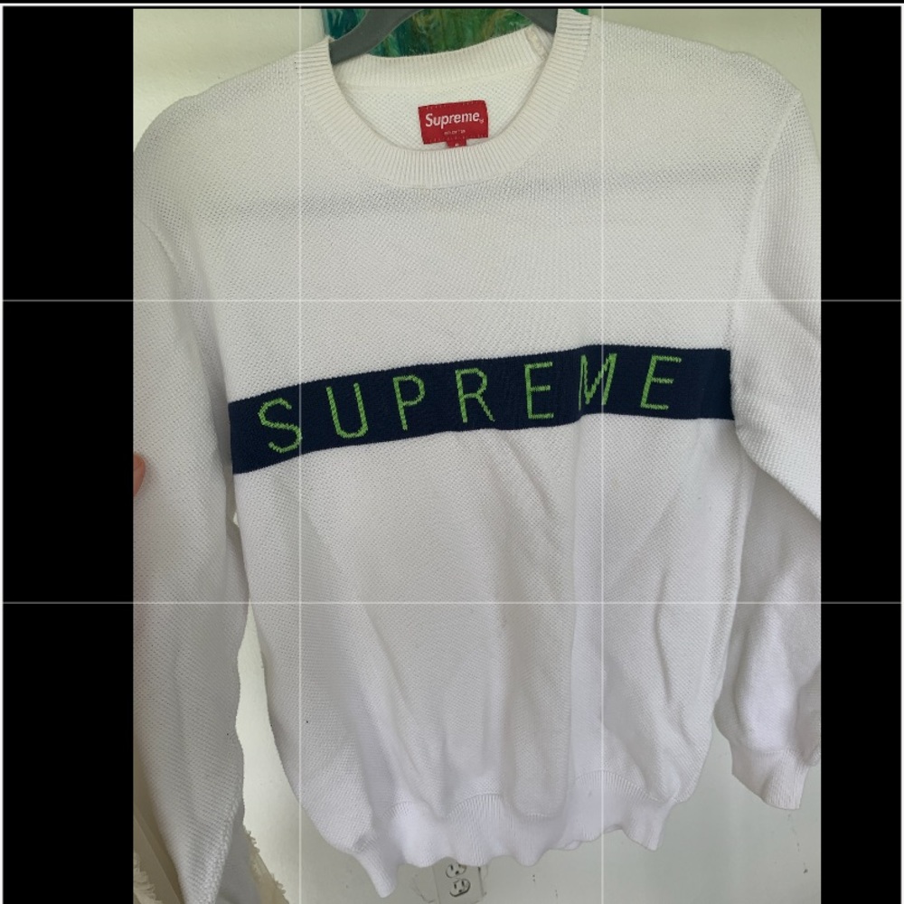 Supreme sweater unisex